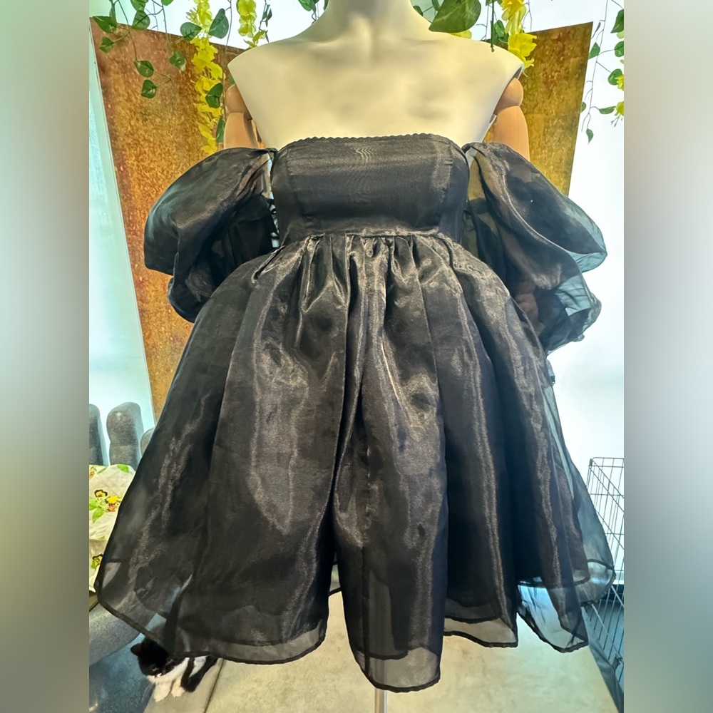 SELKIE The Caviar Puff Dress